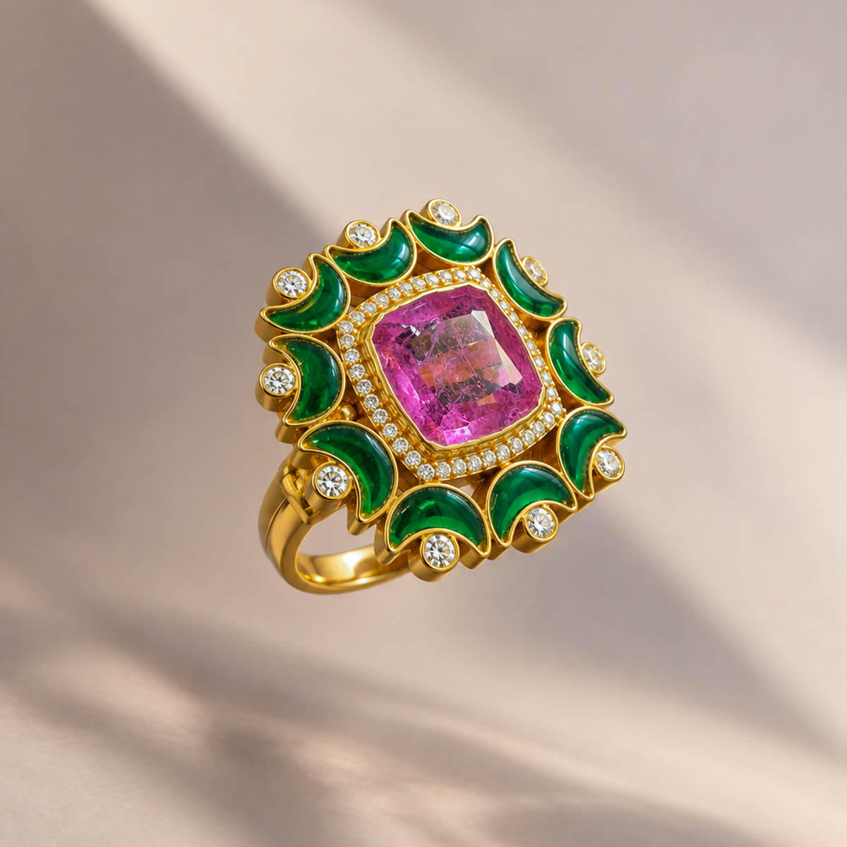 Crescent Moon Ring