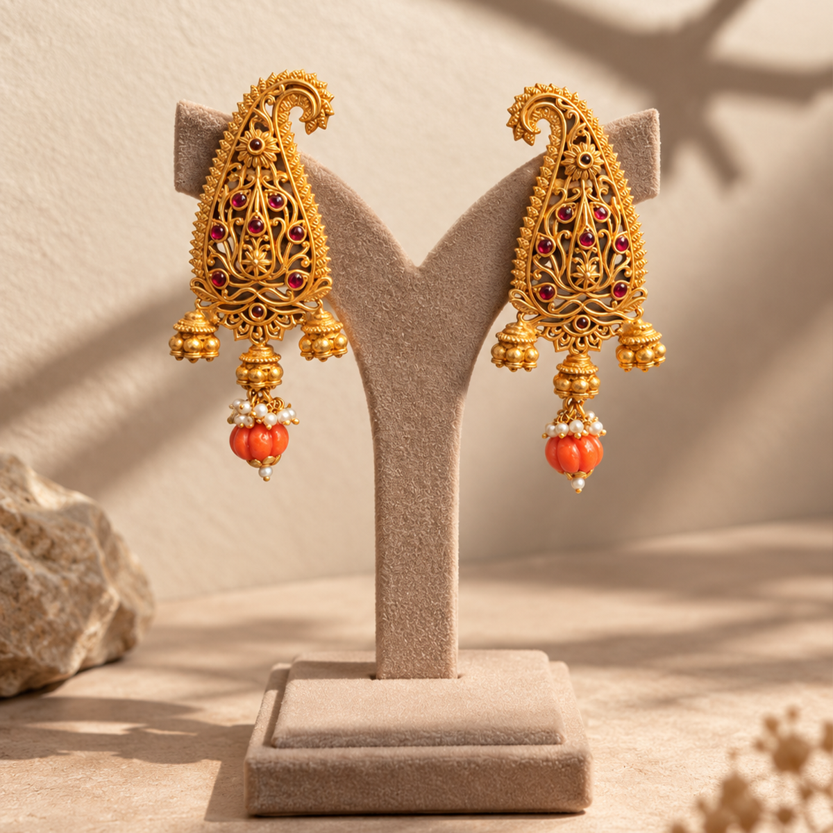 Tulsipatiya Necklace and Earring