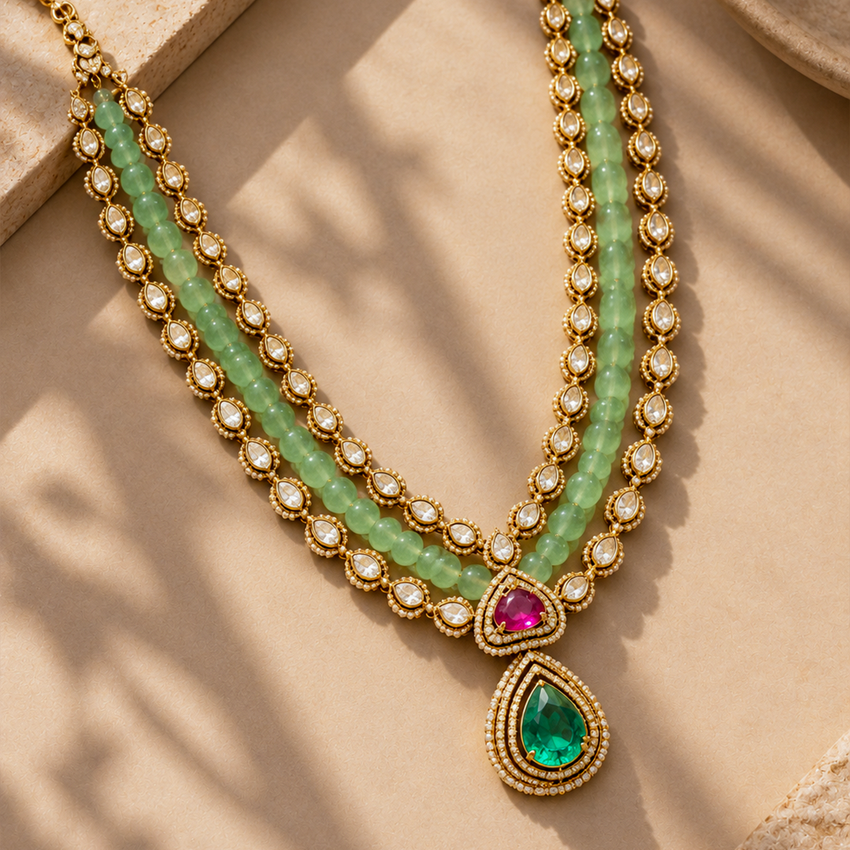 Piroi Necklace and Earring