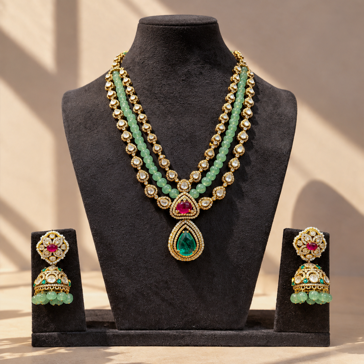 Piroi Necklace and Earring