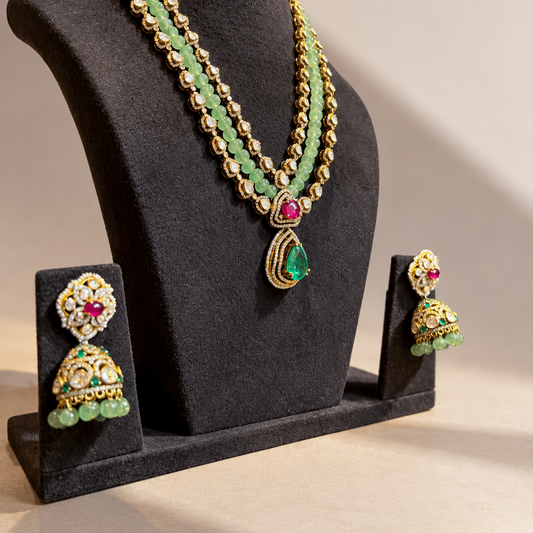 Piroi Necklace and Earring