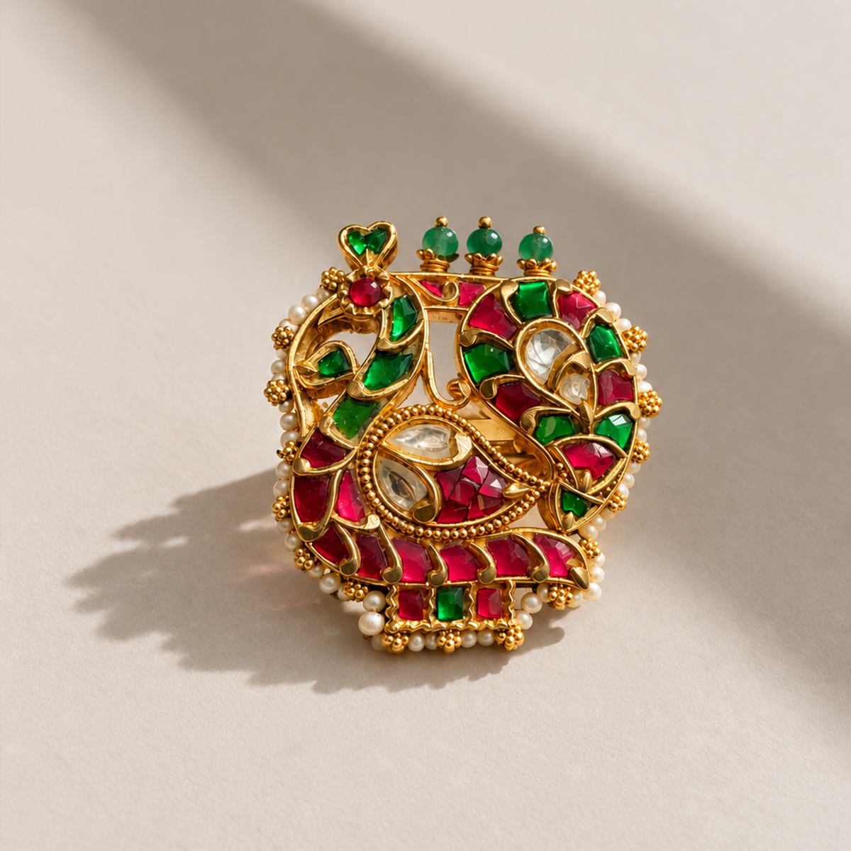 Peacock Ring