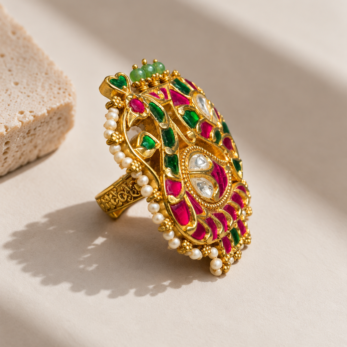 Peacock Ring