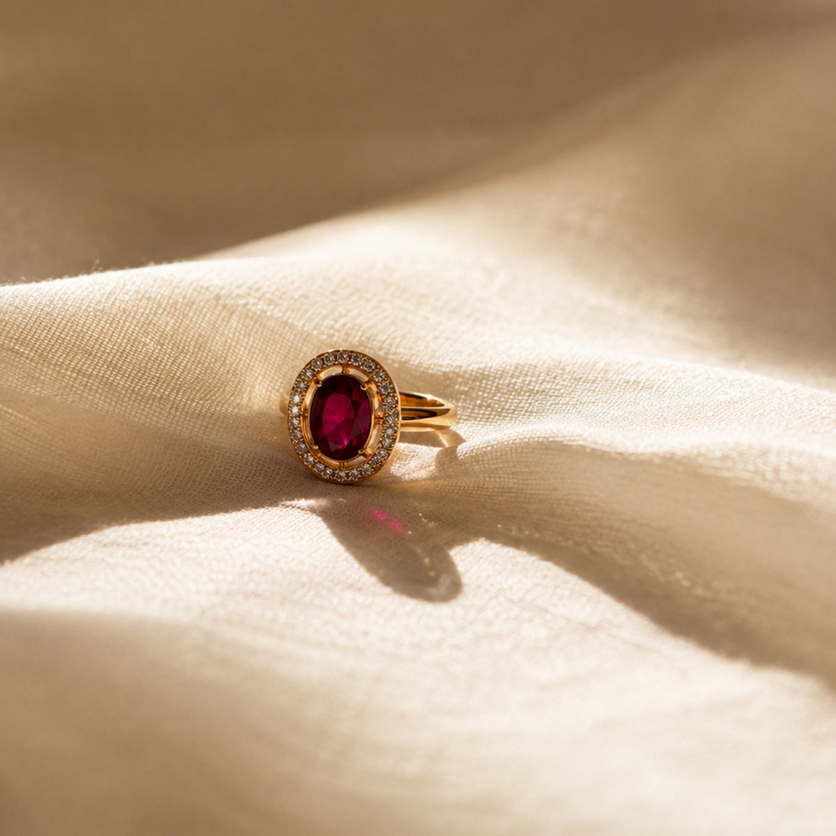 Gulabi Gem Ring