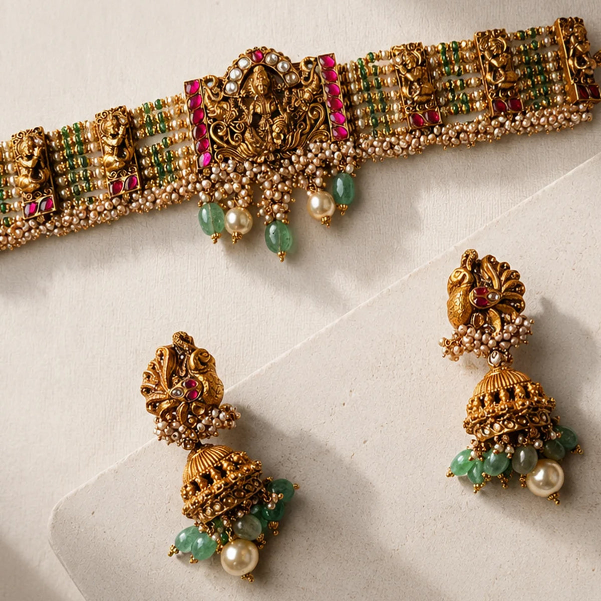 Devika Choker and Earring